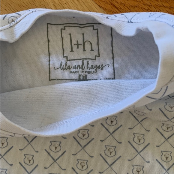 EUC Lila and Hayes Golf Pajama Set - Picture 2 of 3